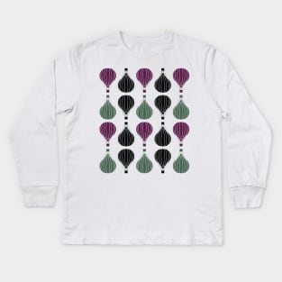 Topsy Turvy Balloon Kids Long Sleeve T-Shirt